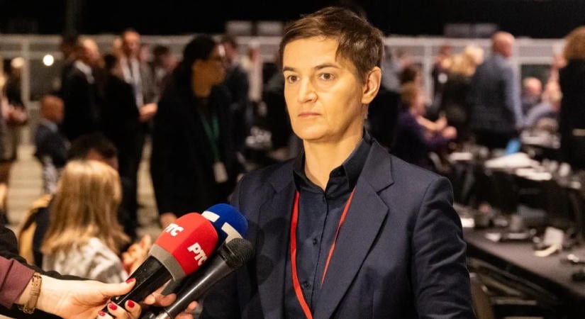 Ana Brnabic átvette az államfői feladatokat Szerbiában