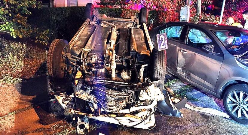 Tragédia Pesterzsébeten: Nem ússza meg a börtönt a 20 éves bedrogozott sofőr, szörnyethalt az utasa a felborult autóban