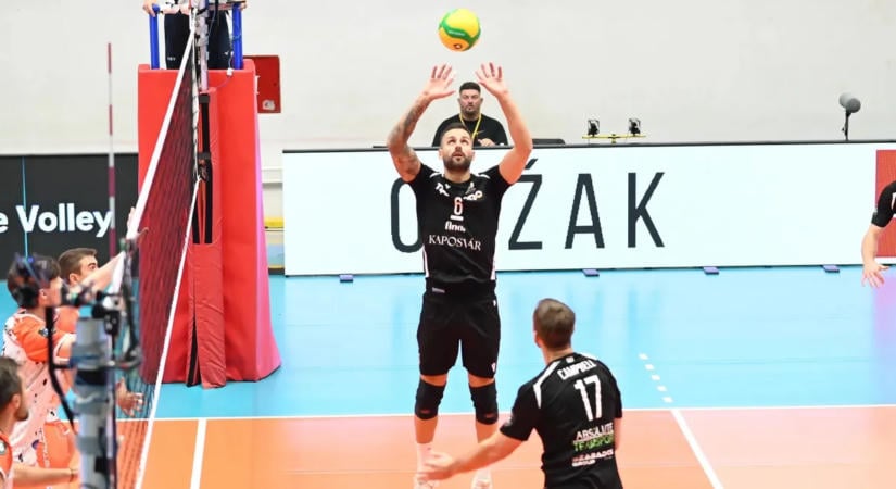 Kettős győzelemmel jutott tovább a Fino Kaposvár a férfi röplabda BL-ben