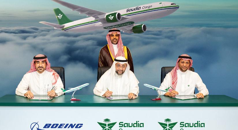 Boeing 777F gépeket rendelt a Saudia, régebbi 777-esei pedig Iránba kerültek