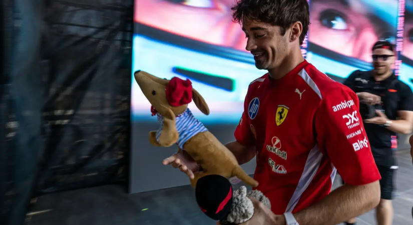 Vége a találgatásoknak: Fotók bizonyítják, hogy Charles Leclerc apa lesz!
