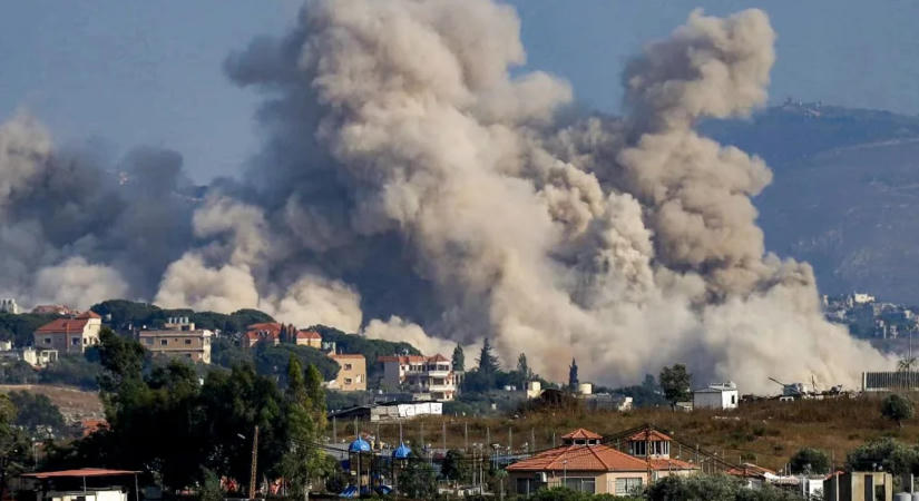Izrael kiterjedt csapásokat hajtott végre éjszaka Dél-Libanonban
