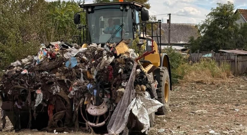 Illegális szemétlerakóhelyet számoltak fel Hajdú-Biharban! Durva, amit ott találtak