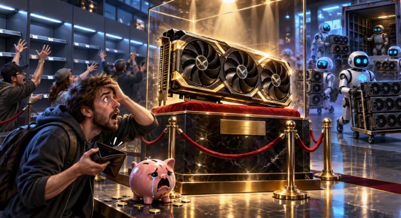 Megőrült a piac, és talán már az Nvidiát is elképeszti az RTX 5090 jelenlegi ára