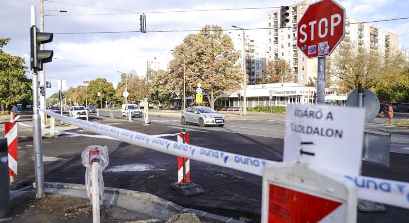 Újabb korlátozások a debreceni Füredi úton