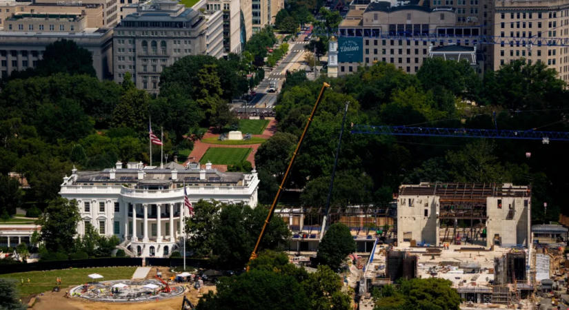 Zöld utat kapott Trump gigantikus bálterme az amerikai Legfelsőbb Bíróságtól