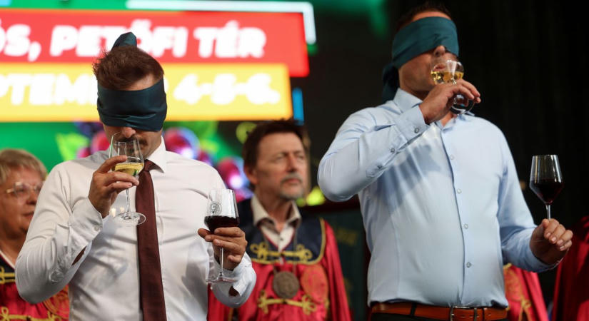 Hagyományőrzés és vakkóstolás: a Kiskőrösi Szüreten borlovagokat is avattak  fotók