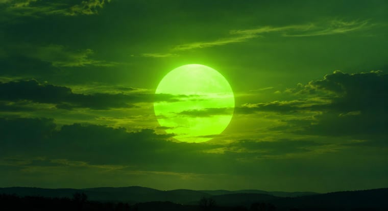 A történelem során először fedezhettek fel egy zöld csillagot