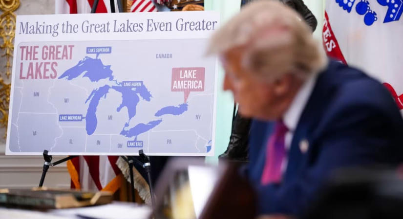 Trump aláírta az Ontario-tó átnevezéséről szóló rendeletet