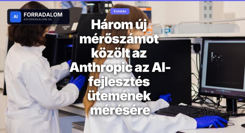 Három új mérőszámot közölt az Anthropic az AI-fejlesztés ütemének mérésére