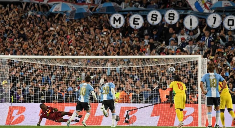 85 ezer néző előtt búcsúzott el az argentin válogatottól Messi – galéria