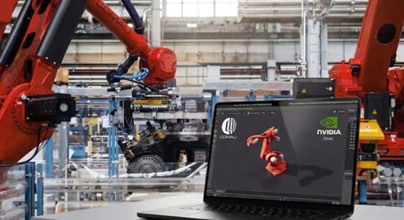 Virtuális térben tanítja és teszteli robotalkalmazásait a Comau az NVIDIA technológiáival