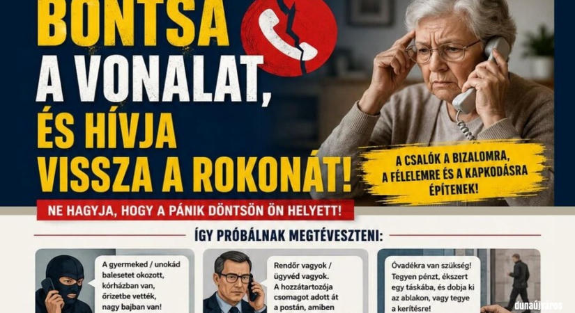 Vigyázzon mindenki, ne váljon áldozattá!