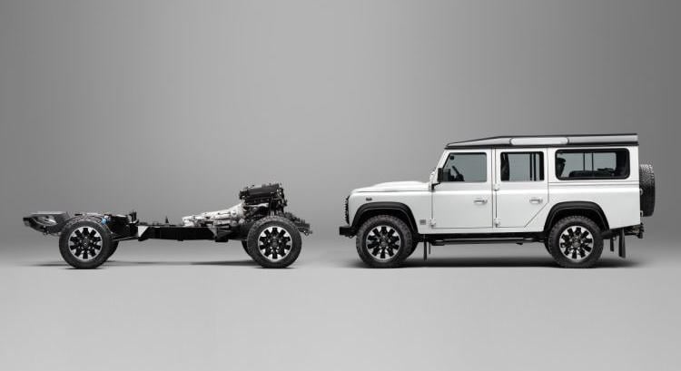 V8-as motorral újulhat meg a klasszikus Defender terepjáró
