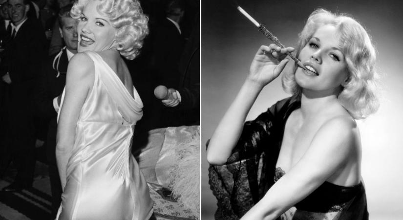 A 90 éves Carroll Baker egykor Marilyn Monroe riválisa volt: szőke fürtjeivel és szexi öltözékeivel hasonló stílust követett