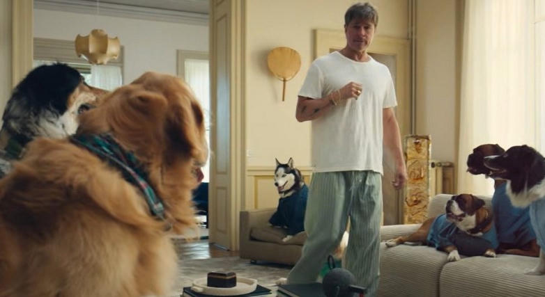 Brad Pitt 16 kutyával él, akik még a reggeli kávéjába is beleugatnak, rendezte az Oscar-díjas Spike Jonze