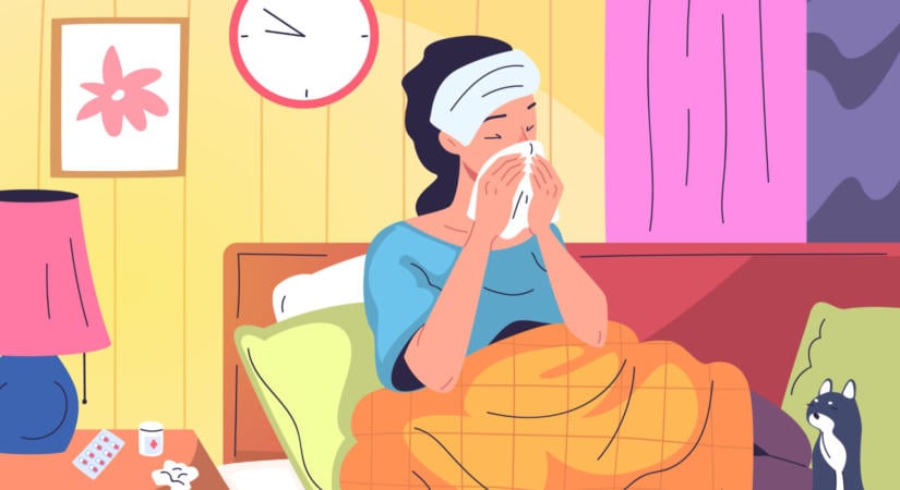 Az influenza egy erősebb megfázás. Igaz vagy hamis? – Átmennél a nagy vírusteszten?