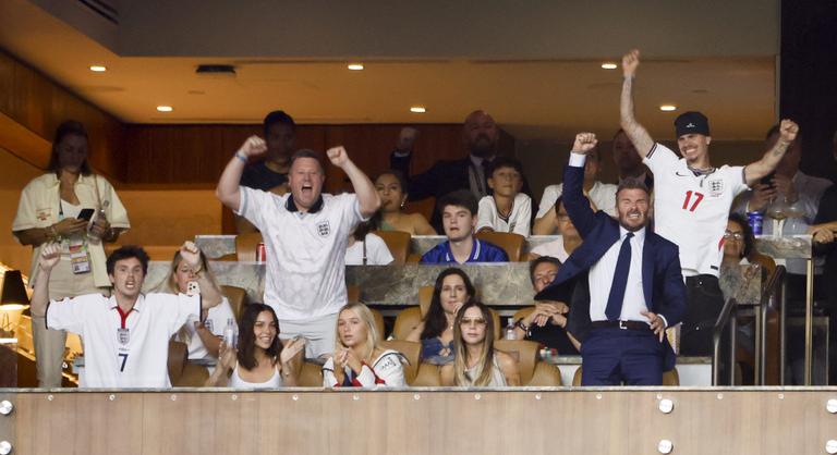 Victoria Beckham reakciója vitte el a show-t az angolok győzelme után, ezt már David Beckham sem hagyta szó nélkül
