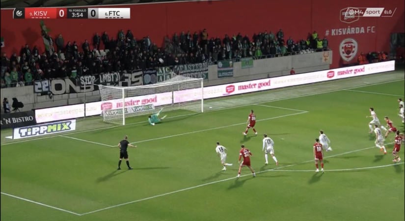 A Fradi-kapus óriási hibáját a volt Újpest-csatár pocsék 11-ese tette semmissé - videó