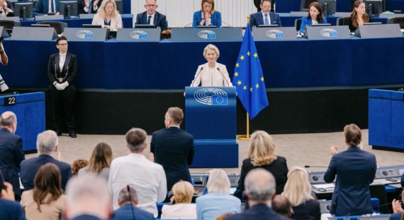 Von der Leyen: Európának a saját lábára kell állnia