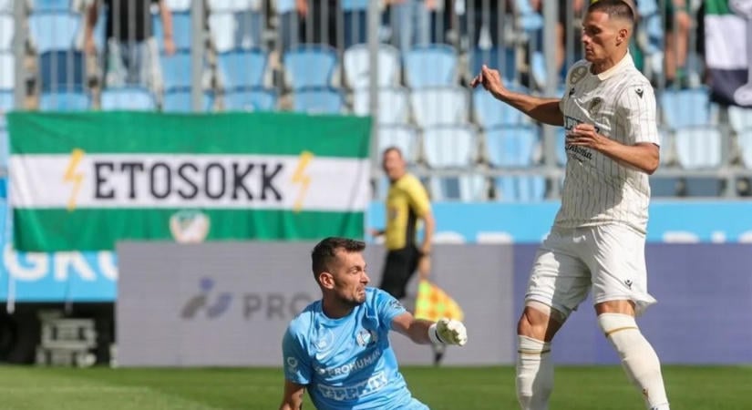 MTK-ETO 2-1: Szép Márton megszerezte az első élvonalbeli gólját – videó
