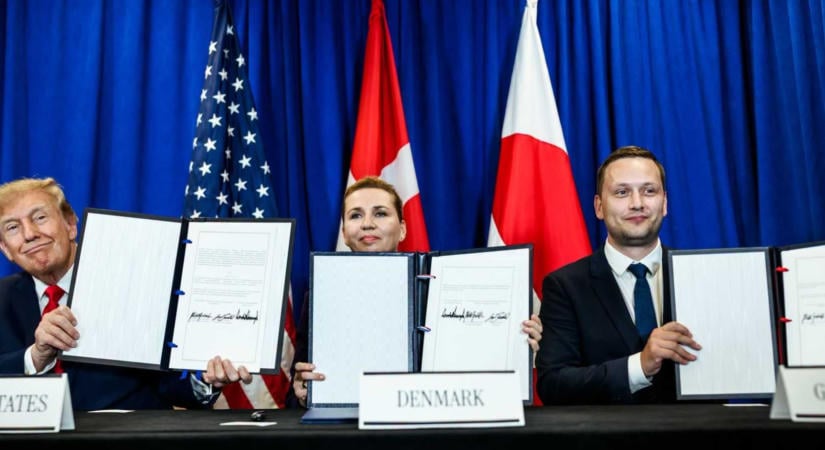 Aláírták a grönlandi biztonsági megállapodást