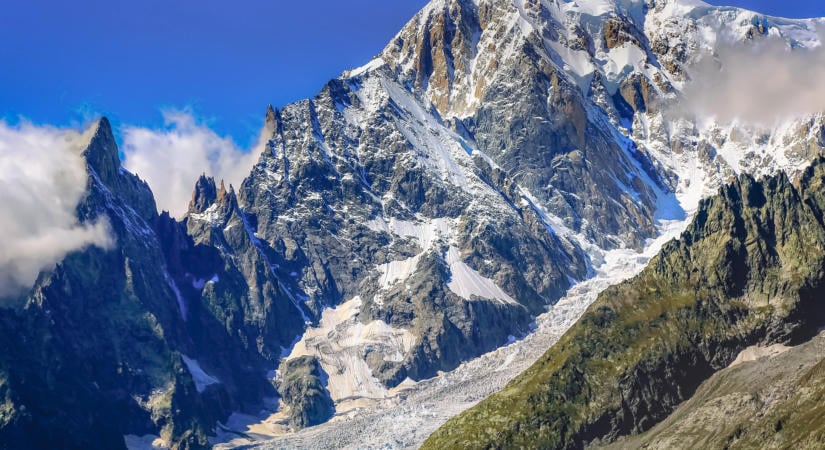 Közel két méterrel nőtt a Mont Blanc magassága három év alatt