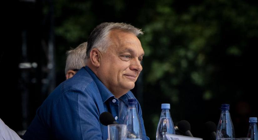Perceken belül kezdődik Orbán Viktor tusványosi előadása (VIDEÓ)