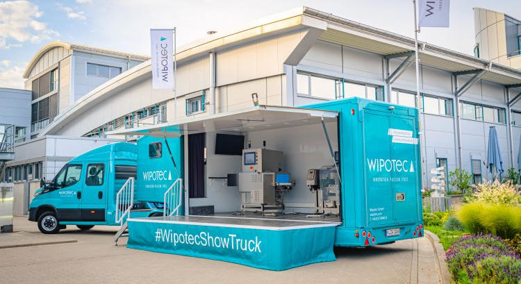 A WIPOTEC Show Truck házhoz viszi a minőségbiztosítás jövőjét