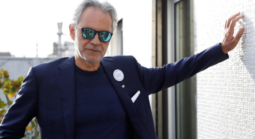 Andrea Bocelli jövő májusban újra Budapesten lép fel