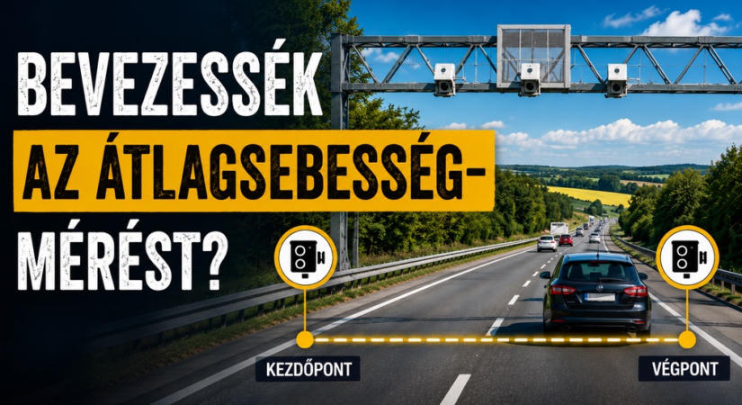 Jöhet az átlagsebesség-mérés? Megkérdezték a magyarokat