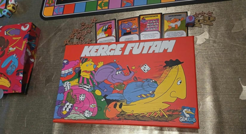 Kerge Futam társasjáték bemutató