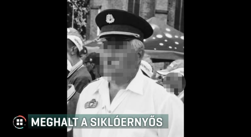 Nyugalmazott tűzoltóezredes a siklóernyőbaleset áldozata