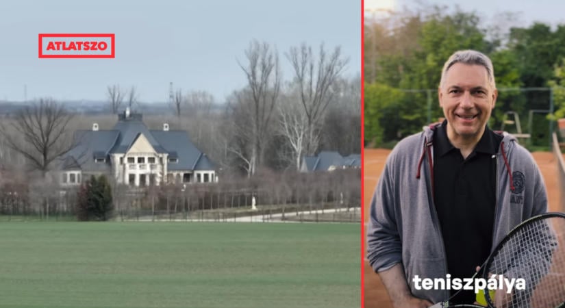 Lázár János teniszpályát és napelemparkot is engedély nélkül épített a kastélya mellé