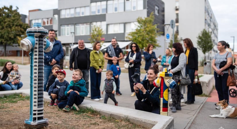 Tűzcsap őrzi tovább a pécsi Magasház emlékét