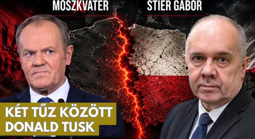 Két tűz között Donald Tusk
