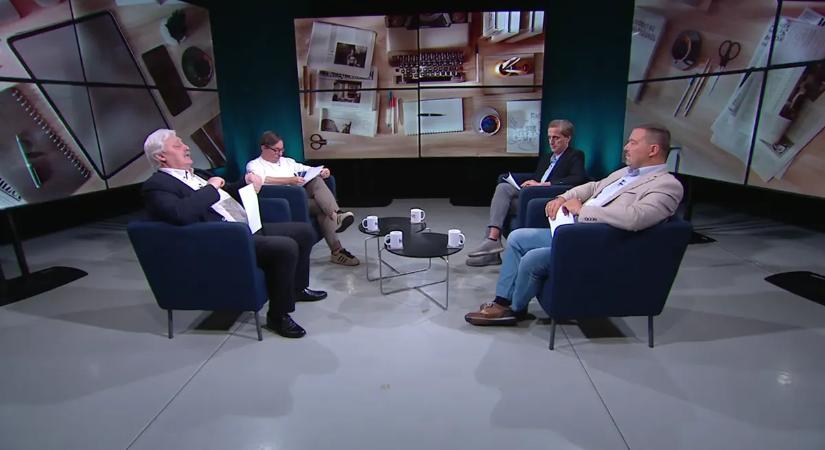 „Most szűnt meg végleg a demokrácia” – Keményen kiosztották a Tisza Pártot a Sajtóklubban