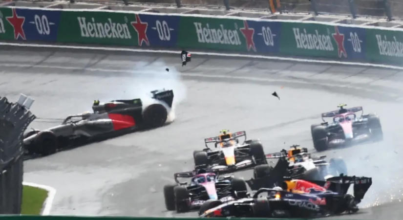 Verstappen nagyot balesetezett Hollandiában, Norris sorban másodszor nyert, de Alonsóé a legnagyobb feltámadás