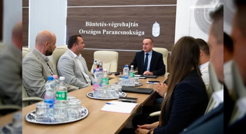 Szlovák szakmai delegációt fogadott a Büntetés-végrehajtás Országos Parancsnoksága