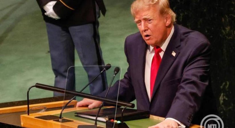 Donald Trump az ENSZ-ben: Amerika visszatért, és ma erősebb, mint valaha