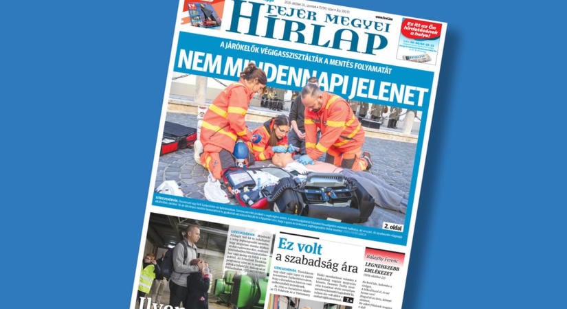 Olvasta már a friss Fejér Megyei Hírlapot? Íme a legérdekesebb témák!