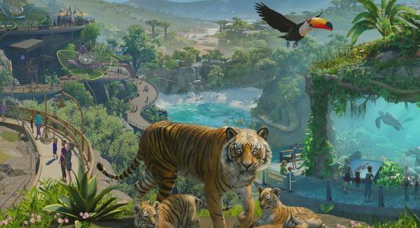 Már akváriumunk és madárházunk is lehet a Planet Zoo 2-ben