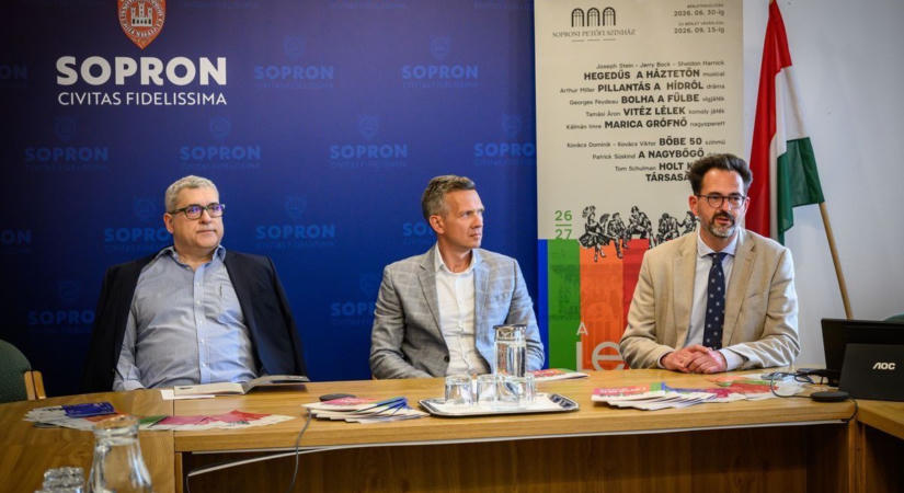 Távozik a Soproni Petőfi Színház igazgatója, közös megegyezéssel zárul Kiss József megbízatása