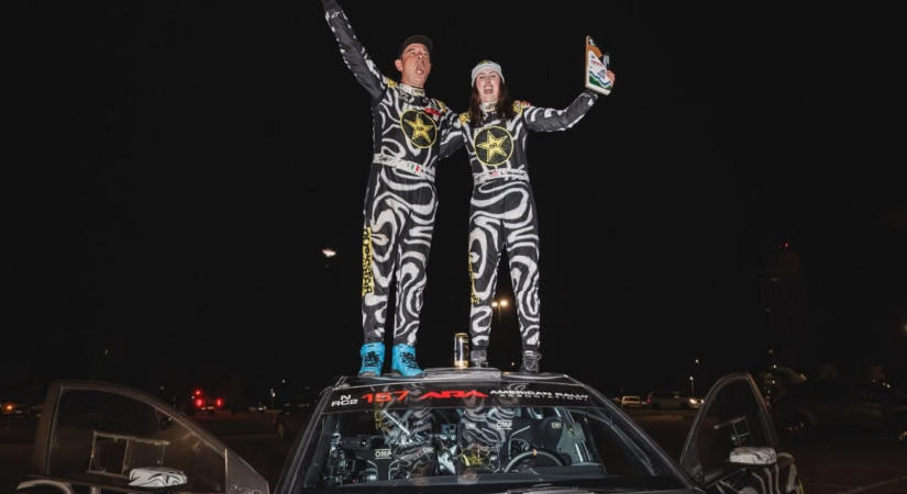 Lia Block lett az első nő, aki győzelmet szerzett az amerikai rally csúcskategóriájában