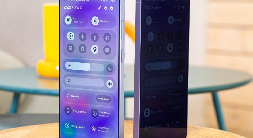 A Samsung Galaxy S27 Pro is hardveres betekintésvédelmet kaphat