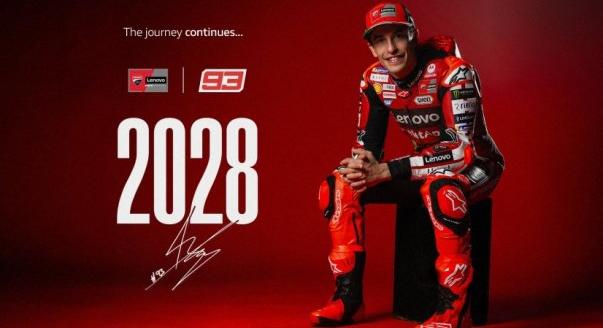 Hivatalos: Marquez két évvel hosszabbított a Ducatival