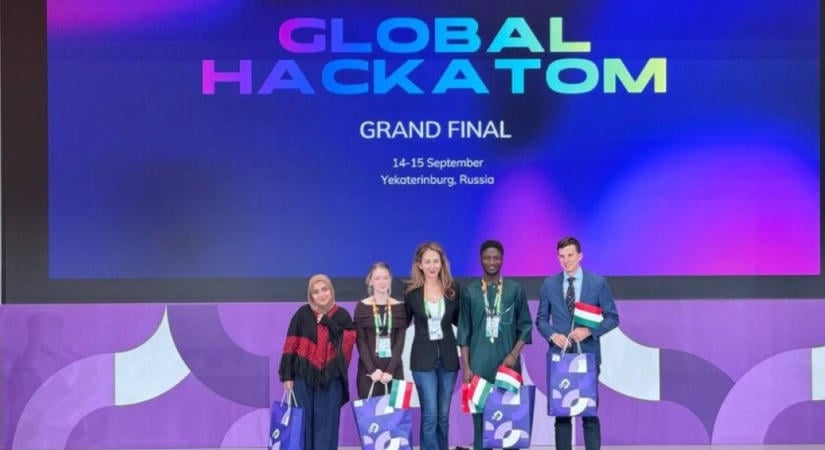 Dunaújvárosi siker a Global HackAtom csapatverseny oroszországi döntőjében