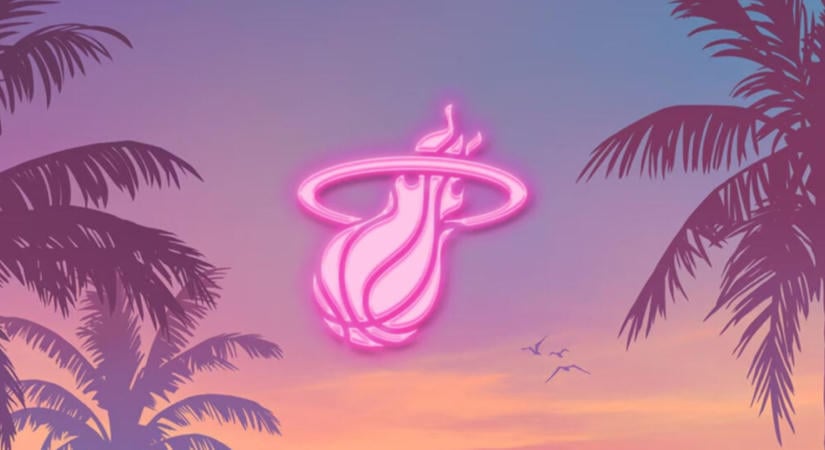 Novemberben a megjelenés előtti éjszakán GTA VI mezekkel lép Vice City pályára a Miami Heat csapata