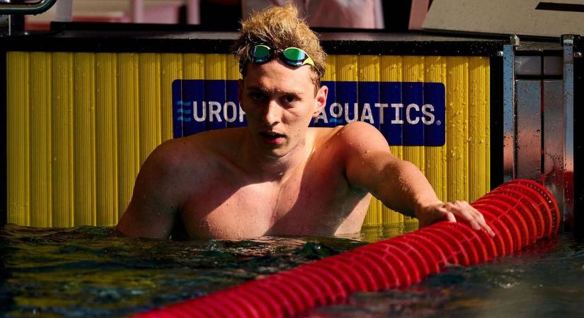 Eb-bronz Münchenből: remekelt a kaposvári úszó a kontinensviadalon