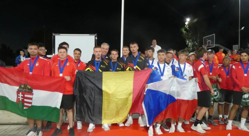 Történelmi magyar aranyérem a pétanque Európa-bajnokságon